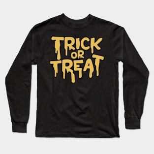 Trick or Treat Halloween Cute Long Sleeve T-Shirt